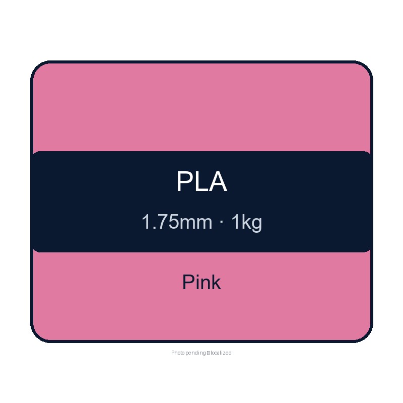 CHUSIPRINT PLA 3D Printing Filament 1.75mm 1kg - Pink
