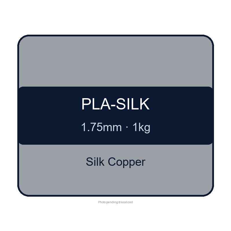 CHUSIPRINT Silk PLA 3D Printing Filament 1.75mm 1kg - Silk Copper