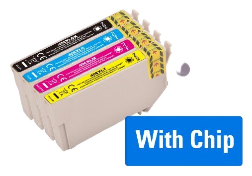 Epson 405 / 405XL compatible with-chip ink cartridges