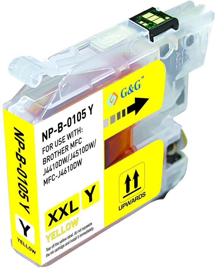 LC105Y compatible Brother cartridge