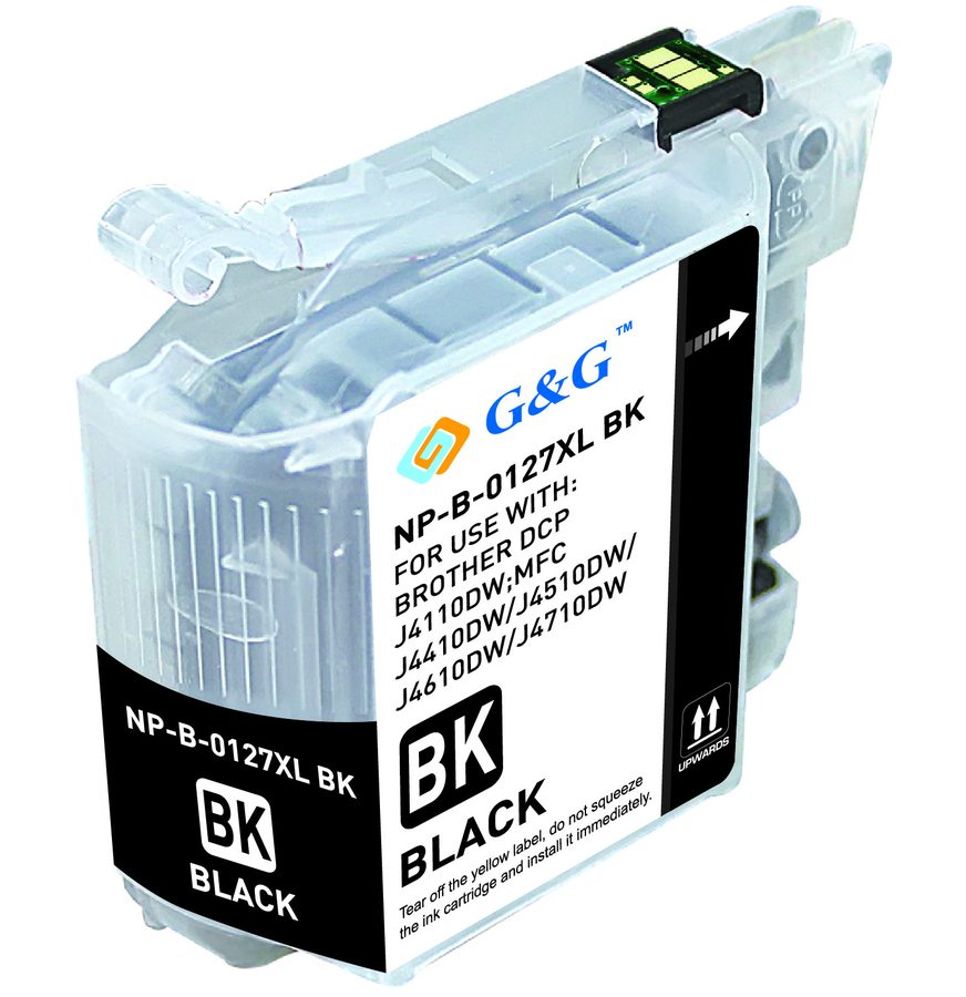 LC127XLBK compatible Brother cartridge