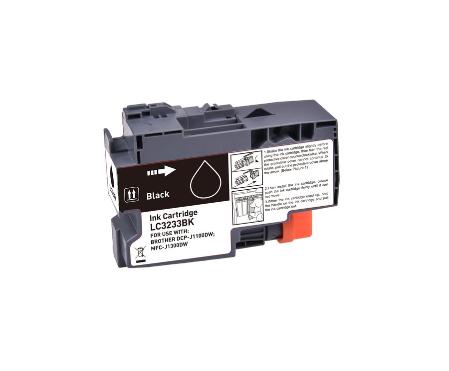 LC3233BK compatible Brother cartridge