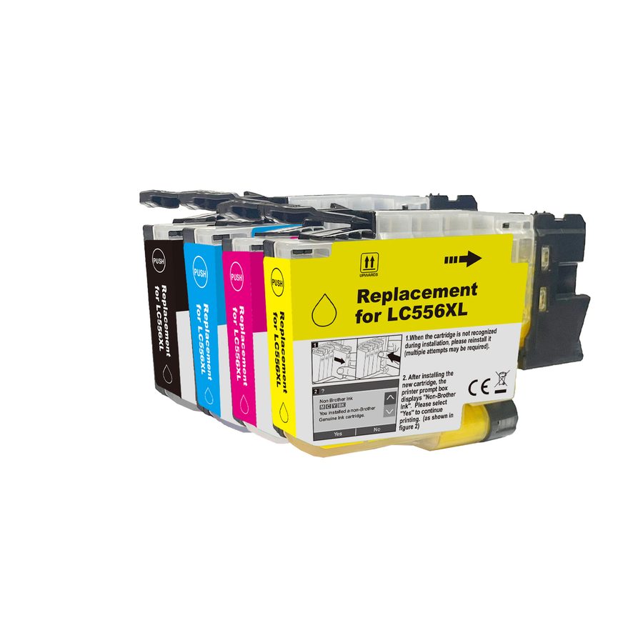 LC556XLBK compatible Brother cartridge