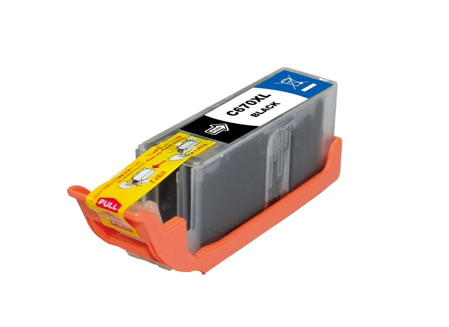 PGI-670XLPGBK compatible Canon cartridge