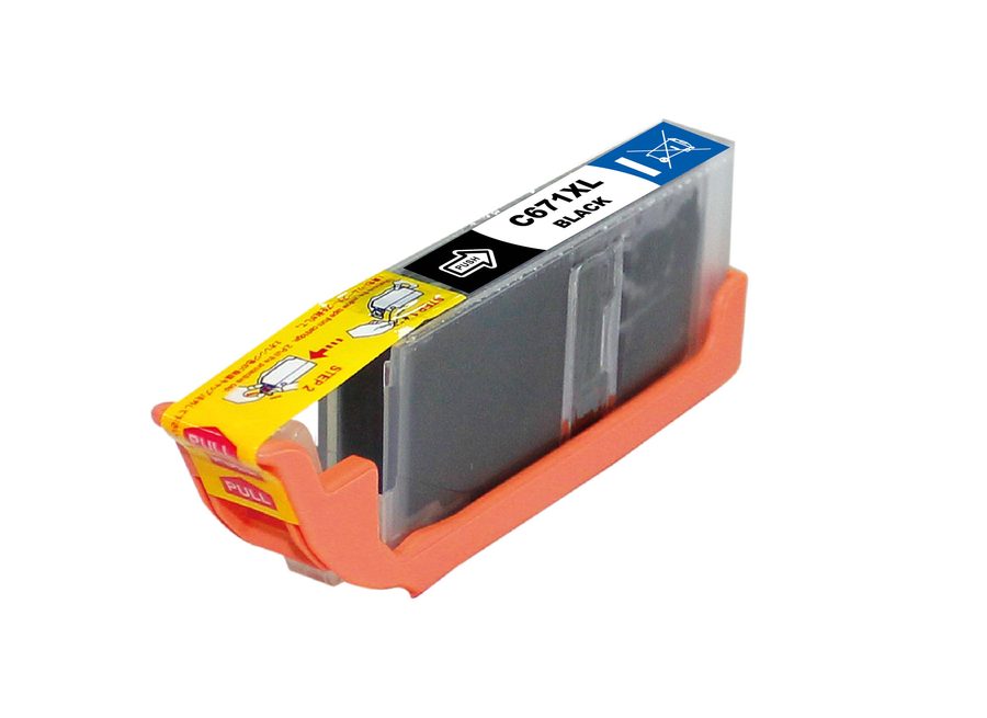 CLI-671XLBK Compatible Canon CLI-671XLBK
